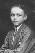 Theo Tyralla in 1924, aged 16